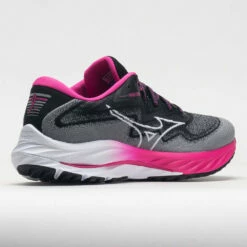 Mizuno Wave Rider 27 Project Zero Women's Black/White -Holabird Sports Elegant Shop 040032 6