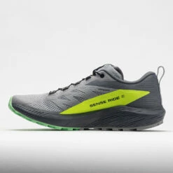 Salomon Sense Ride 5 Men's Alloy/Quiet Shade/Safety Yellow -Holabird Sports Elegant Shop 040741 1