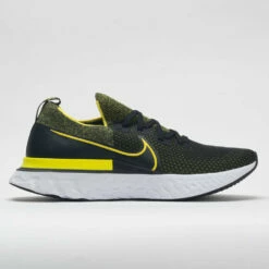 Nike React Infinity Run Flyknit Men's Black/Sonic Yellow