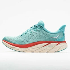 Hoka One One Clifton 8 Women's Aquarelle/Eggshell Blue -Holabird Sports Elegant Shop 046763 1