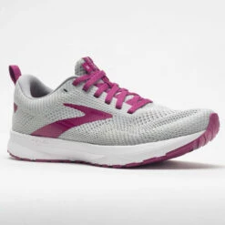 Brooks Revel 5 Women's Gray/White/Baton Rouge 12 Brooks Revel 5 Women's Gray/White/Baton Rouge -Holabird Sports Elegant Shop 047266 5