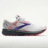 Brooks Ghost 14 Women's White/Purple/Coral 1 Brooks Ghost 14 Women's White/Purple/Coral -Holabird Sports Elegant Shop 047285 3