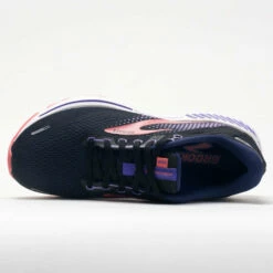 Brooks Adrenaline GTS 22 Women's Black/Purple/Coral -Holabird Sports Elegant Shop 047301 2