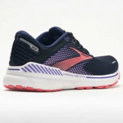 Brooks Adrenaline GTS 22 Women's Black/Purple/Coral -Holabird Sports Elegant Shop 047301 6