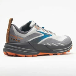 Brooks Cascadia 16 Men's Oyster Mushroom/Orange -Holabird Sports Elegant Shop 047326 6