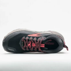 Brooks Cascadia 16 GTX Women's Black/Blackened Pearl/Coral -Holabird Sports Elegant Shop 047331 2