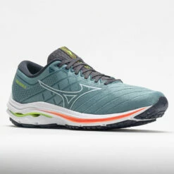 Mizuno Wave Inspire 18 Men's Smoke Blue/White -Holabird Sports Elegant Shop 047592 5