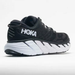 HOKA Gaviota 4 Men's Black/White -Holabird Sports Elegant Shop 047628 6