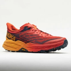 HOKA Speedgoat 5 Men's Fiesta/Radiant Yellow -Holabird Sports Elegant Shop 047738 5