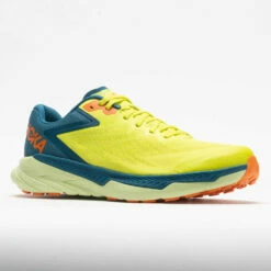 HOKA Zinal Men's Evening Primrose/Blue Coral -Holabird Sports Elegant Shop 047742 5