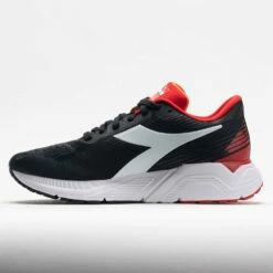 Diadora Mythos Blushield Vigore Men's Black/White/Red Italy -Holabird Sports Elegant Shop 047847 1