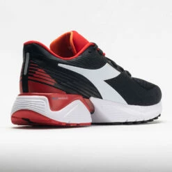 Diadora Mythos Blushield Vigore Men's Black/White/Red Italy -Holabird Sports Elegant Shop 047847 6