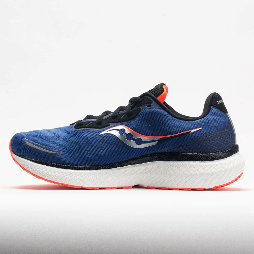 Saucony Triumph 19 Men's Sapphire/VIZI Red 4 Saucony Triumph 19 Men's Sapphire/VIZI Red - Image 2