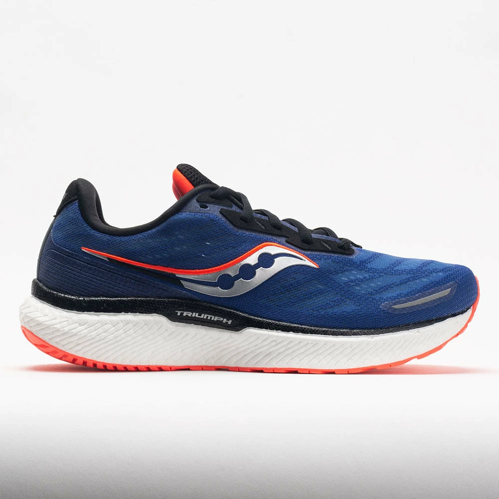 Saucony Triumph 19 Men's Sapphire/VIZI Red 3 Saucony Triumph 19 Men's Sapphire/VIZI Red