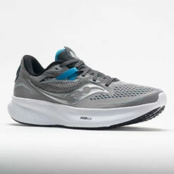 Saucony Ride 15 Men's Alloy/Topaz -Holabird Sports Elegant Shop 047908 5