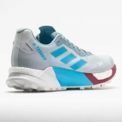 Adidas Terrex Agravic Ultra Women's Dash Grey/Sky Rush -Holabird Sports Elegant Shop 048168 6