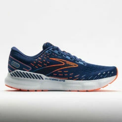 Holabird Sports Elegant Shop 25 Brooks Glycerin GTS 20 Men's Blue Depths/Palace Blue/Orange