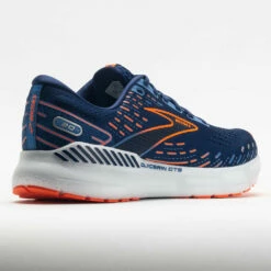 Brooks Glycerin GTS 20 Men's Blue Depths/Palace Blue/Orange -Holabird Sports Elegant Shop 048195 6
