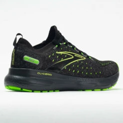 Brooks Glycerin Stealthfit 20 Men's Black/Peral/Green Gecko -Holabird Sports Elegant Shop 048200 6