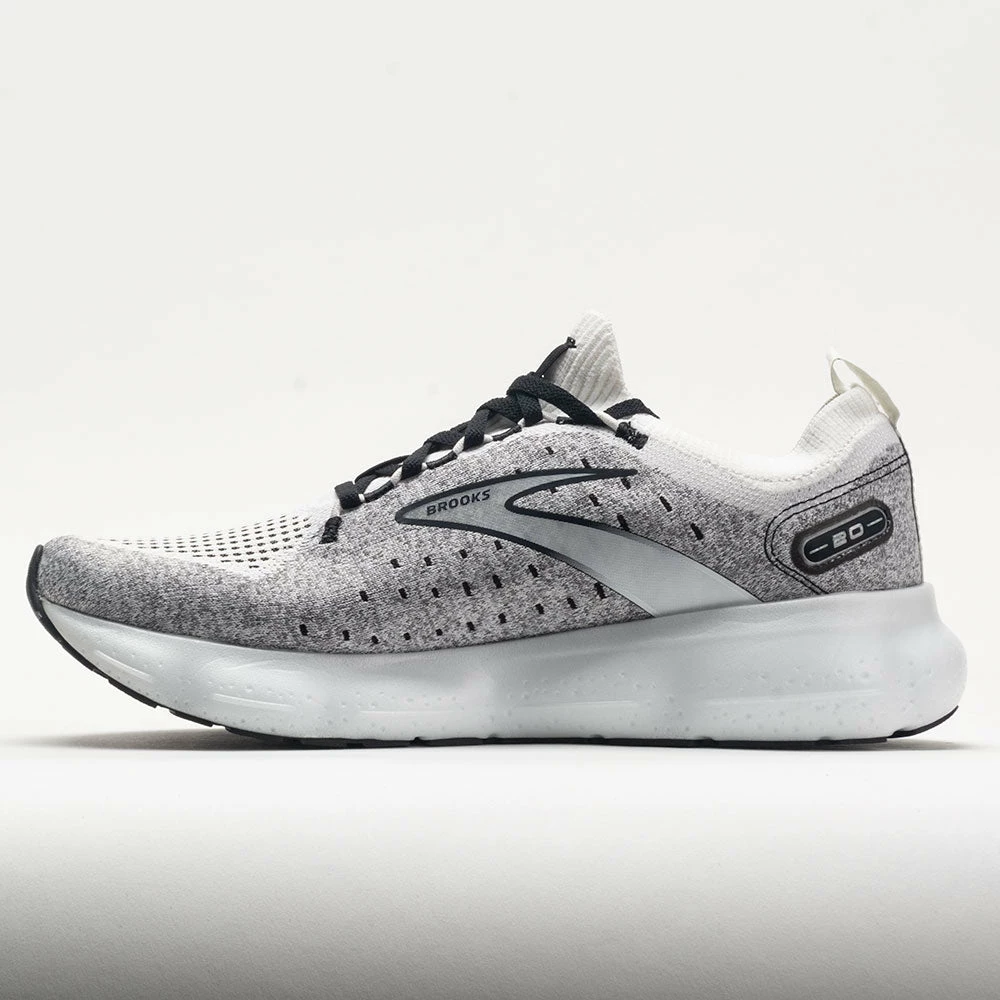 Brooks Glycerin Stealthfit 20 Men's White/Grey/Black 4 Brooks Glycerin Stealthfit 20 Men's White/Grey/Black - Image 2