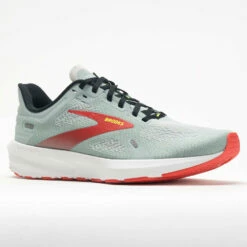 Brooks Launch 9 Men's Blue Surf/Cherry Tomato -Holabird Sports Elegant Shop 048208 5