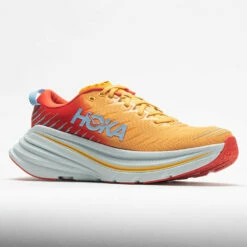 HOKA Bondi X Men's Fiesta/Amber Yellow -Holabird Sports Elegant Shop 048538 5