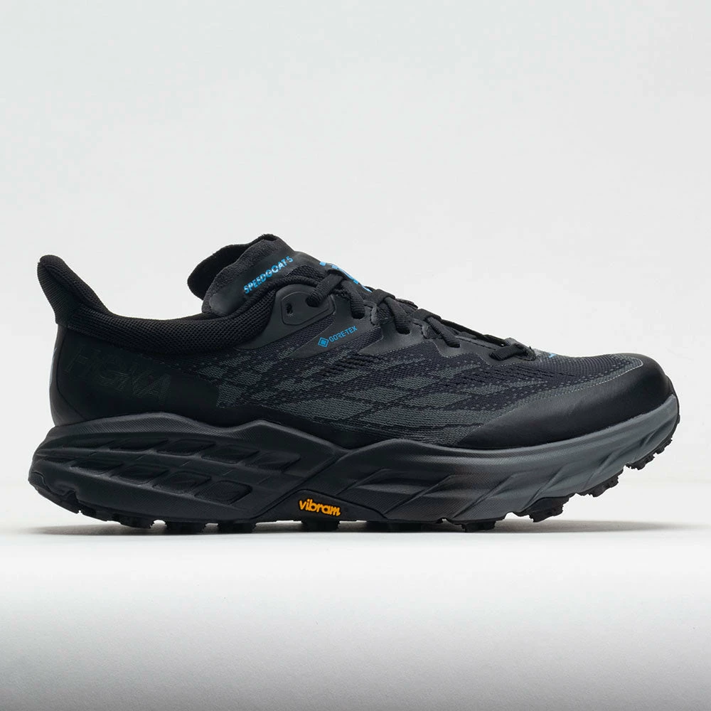 HOKA Speedgoat 5 GTX Men's Black/Black 3 HOKA Speedgoat 5 GTX Men's Black/Black