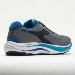 Diadora Mythos Blushield Vortice 7 Men's Steel Gray/Black/White -Holabird Sports Elegant Shop 048599 6