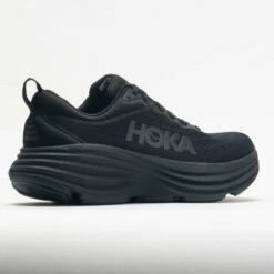 HOKA Bondi 8 Men's Black/Black -Holabird Sports Elegant Shop 048617 6