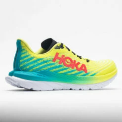 HOKA Mach 5 Men's Evening Primrose/Scuba Blue -Holabird Sports Elegant Shop 048630 6