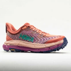HOKA Mafate Speed 4 Women's Camellia/Peach Parfait -Holabird Sports Elegant Shop 048634 5