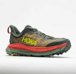 HOKA Mafate Speed 4 Men's Thyme/Fiesta -Holabird Sports Elegant Shop 048635 5