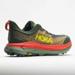 HOKA Mafate Speed 4 Men's Thyme/Fiesta -Holabird Sports Elegant Shop 048635 6