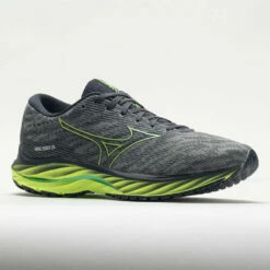 Mizuno Wave Rider 26 Mesh Men's Ultimate Grey/Neo Lime -Holabird Sports Elegant Shop 048655 5