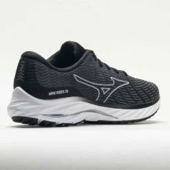 Mizuno Wave Rider 26 Men's Black/White -Holabird Sports Elegant Shop 048658 6