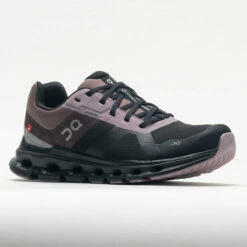 On Running On Cloudrunner Waterproof Women's Black/Grape -Holabird Sports Elegant Shop 048668 5