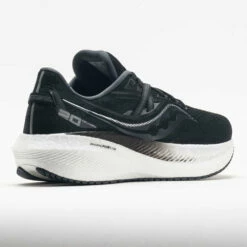 Saucony Triumph 20 Women's Black/White -Holabird Sports Elegant Shop 048733 6