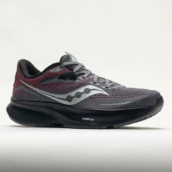 Saucony Ride 15 Men's Charcoal/Ember -Holabird Sports Elegant Shop 048745 5