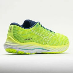 Mizuno Wave Rider 26 Mesh Women's Neo Lime/White -Holabird Sports Elegant Shop 048807 6