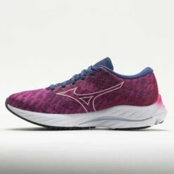Mizuno Wave Rider 26 Mesh Women's Festival Fuchsia/Halogen Blue -Holabird Sports Elegant Shop 048808 1