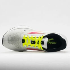 Brooks Launch 9 Women's White/Pink/Nightlife 10 Brooks Launch 9 Women's White/Pink/Nightlife -Holabird Sports Elegant Shop 048976 2