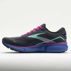 Brooks Ghost 15 Women's Black/Blue/Aruba -Holabird Sports Elegant Shop 049008 1