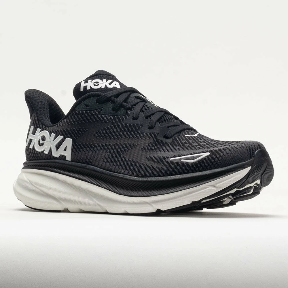 HOKA Clifton 9 Women's Black/White 7 HOKA Clifton 9 Women's Black/White - Image 5