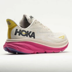 HOKA Clifton 9 Women's Eggnog/Blanc De Blanc -Holabird Sports Elegant Shop 049209 6