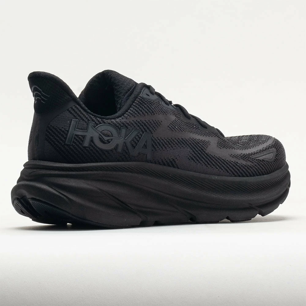 HOKA Clifton 9 Men's Black/Black 8 HOKA Clifton 9 Men's Black/Black - Image 6