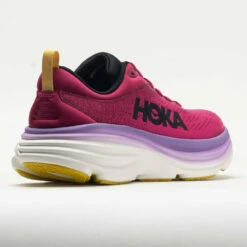 HOKA Bondi 8 Women's Cherries Jubilee/Pink Yarrow -Holabird Sports Elegant Shop 049224 6
