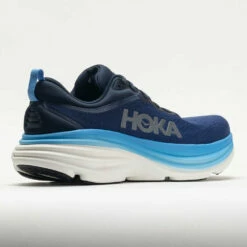 HOKA Bondi 8 Men's Outer Space/All Aboard -Holabird Sports Elegant Shop 049228 6