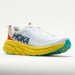 HOKA Rincon 3 Men's White/Eggnog -Holabird Sports Elegant Shop 049235 5