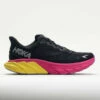 HOKA Arahi 6 Women's Black/Pink Yarrow 1 HOKA Arahi 6 Women's Black/Pink Yarrow -Holabird Sports Elegant Shop 049237 3