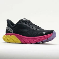 HOKA Arahi 6 Women's Black/Pink Yarrow -Holabird Sports Elegant Shop 049237 5